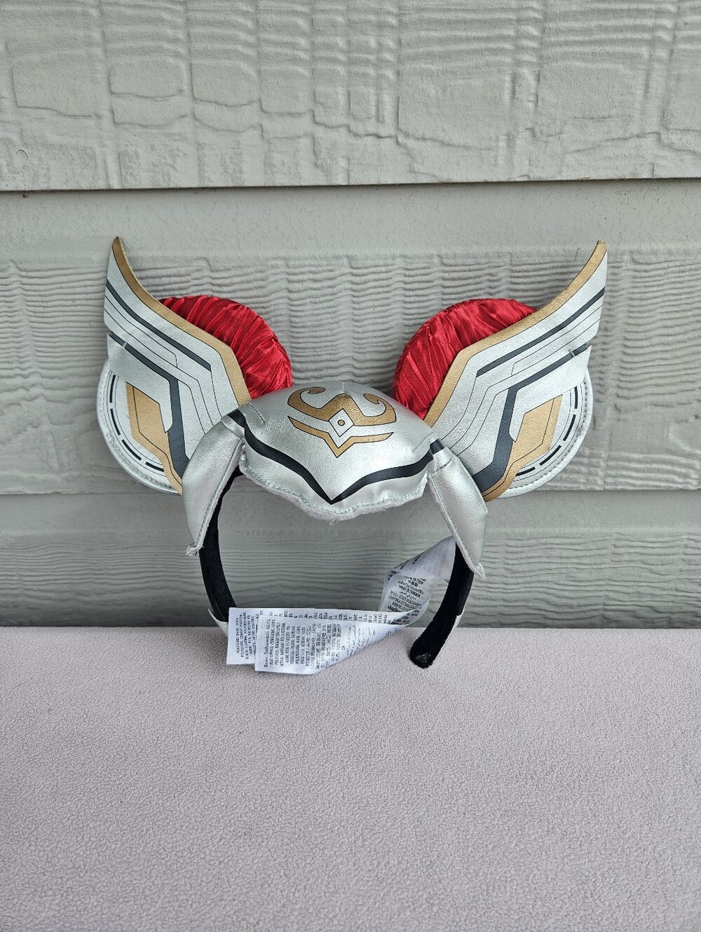 Disney Parks Marvel Love and Thunder Mighty Thor Mickey Mouse Ear Headband